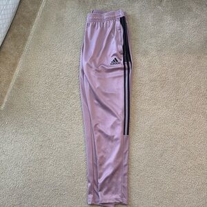 Purple adidas’s sweatpants